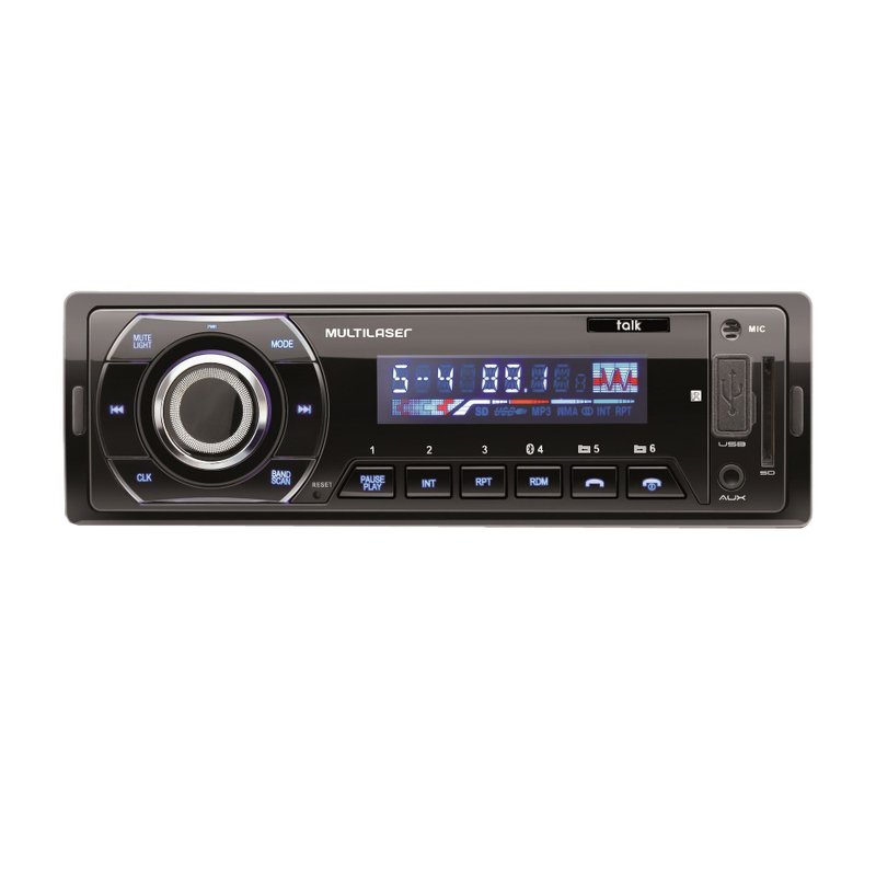 Rádio Automotivo Talk USB / SD / MP3 / Bluetooth Multilaser