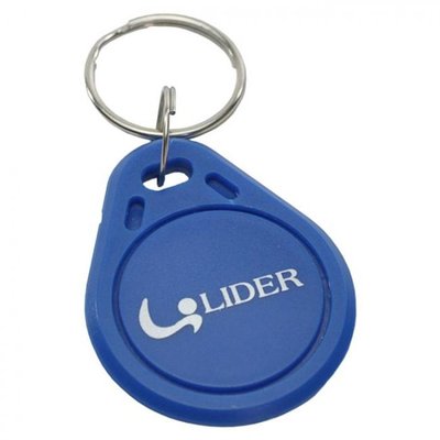 Chaveiro RFID Para Controlador de Acesso Tag Lider - Azul