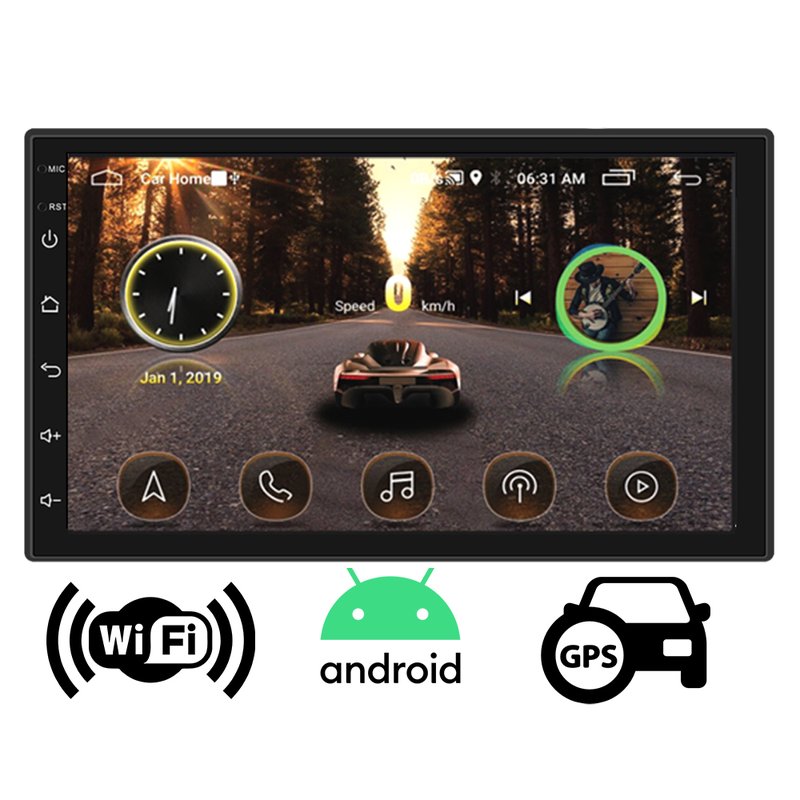 multimidia 2 din mp5 7 android rs804br roadstar